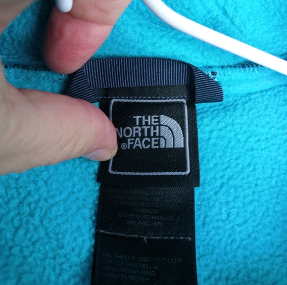 Girls The North Face hooded fleece sz Large 16-18 - Picture 5 of 7